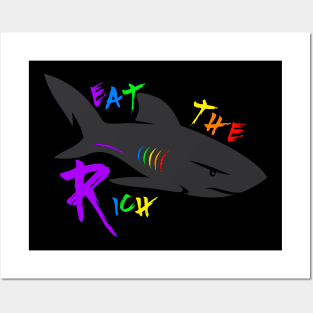 Gen Z shark Posters and Art